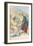 The Well of Sychar-Harold Copping-Framed Giclee Print