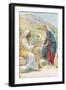 The Well of Sychar-Harold Copping-Framed Giclee Print