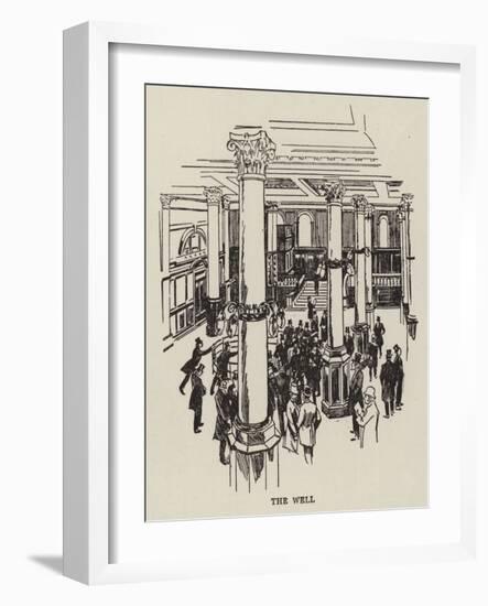 The Well-null-Framed Giclee Print