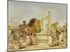 The Wellesley Monument, Bombay, 1863-William 'Crimea' Simpson-Mounted Giclee Print