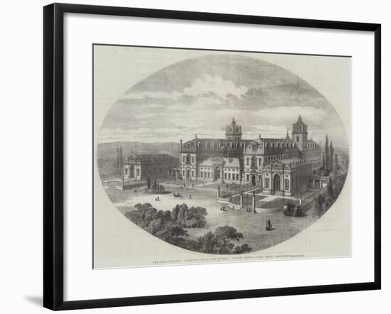 The Wellington College, Near Sandhurst, South Front, John Shaw, Architect-null-Framed Giclee Print