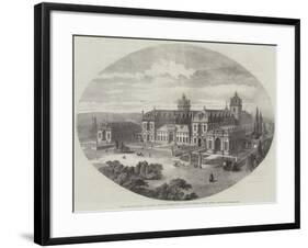 The Wellington College, Near Sandhurst, South Front, John Shaw, Architect-null-Framed Giclee Print