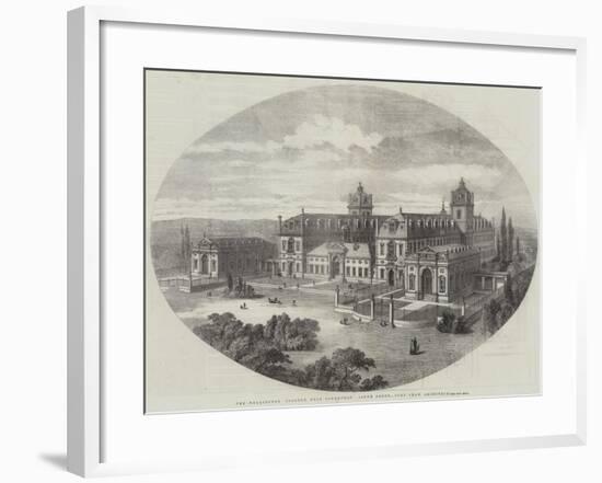 The Wellington College, Near Sandhurst, South Front, John Shaw, Architect-null-Framed Giclee Print