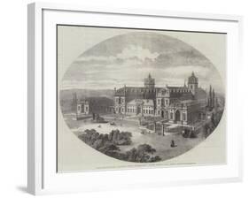 The Wellington College, Near Sandhurst, South Front, John Shaw, Architect-null-Framed Giclee Print