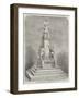 The Wellington Memorial for Manchester, Designed by M Noble-null-Framed Giclee Print