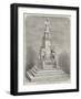 The Wellington Memorial for Manchester, Designed by M Noble-null-Framed Giclee Print