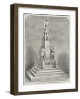 The Wellington Memorial for Manchester, Designed by M Noble-null-Framed Premium Giclee Print