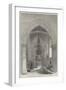 The Wellington Memorial, Just Erected in St Nicholas Church, Brighton-null-Framed Giclee Print