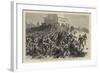 The Wellington Monument, Phoenix Park, Dublin, During the Riots-null-Framed Giclee Print