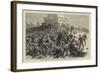 The Wellington Monument, Phoenix Park, Dublin, During the Riots-null-Framed Giclee Print