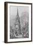 The Wellington Testimonial Clock Tower which stood at the South End of London Bridge, as it appeare-Arthur Ashpitel-Framed Giclee Print