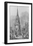 The Wellington Testimonial Clock Tower which stood at the South End of London Bridge, as it appeare-Arthur Ashpitel-Framed Giclee Print