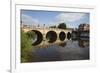 The Welsh Bridge over River Severn, Shrewsbury, Shropshire, England, United Kingdom, Europe-Stuart Black-Framed Photographic Print