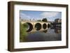 The Welsh Bridge over River Severn, Shrewsbury, Shropshire, England, United Kingdom, Europe-Stuart Black-Framed Photographic Print