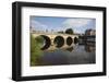 The Welsh Bridge over River Severn, Shrewsbury, Shropshire, England, United Kingdom, Europe-Stuart Black-Framed Photographic Print