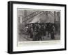 The Welsh Colliery Disaster, the Rush to the Pit's Mouth at Senghenydd after the Explosion-Joseph Nash-Framed Giclee Print