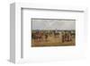 The Welsh Guard's Polo Team-Lionel Edwards-Framed Premium Giclee Print