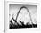 The Wembley Arch Reaches Its Highest Point, June 2004-null-Framed Photographic Print