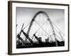 The Wembley Arch Reaches Its Highest Point, June 2004-null-Framed Photographic Print