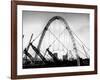 The Wembley Arch Reaches Its Highest Point, June 2004-null-Framed Photographic Print