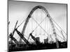 The Wembley Arch Reaches Its Highest Point, June 2004-null-Mounted Photographic Print