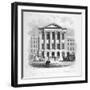 The Wesleyan Centenary Hall and Mission House, Bishopsgate, City of London, 1840-null-Framed Giclee Print