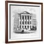 The Wesleyan Centenary Hall and Mission House, Bishopsgate, City of London, 1840-null-Framed Giclee Print