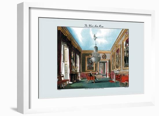 The West Ante Room-C. Wild-Framed Art Print