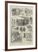 The West Coast of Africa, a Raid on James Town in Search of Fresh Food-Godefroy Durand-Framed Giclee Print