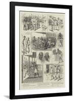 The West Coast of Africa, a Raid on James Town in Search of Fresh Food-Godefroy Durand-Framed Giclee Print