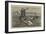 The West Coast of Africa, Fishing Canoes Off Cape Verde-Charles Edwin Fripp-Framed Giclee Print