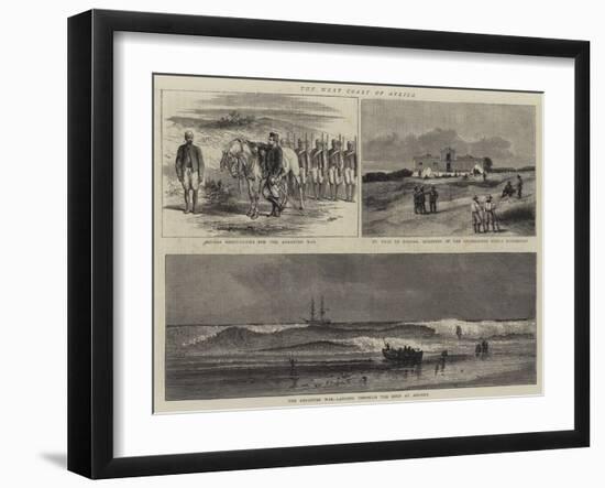 The West Coast of Africa-null-Framed Giclee Print