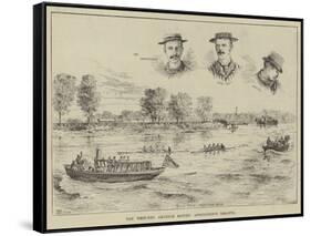 The West-End Amateur Rowing Association's Regatta-Thomas Harrington Wilson-Framed Stretched Canvas