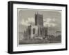 The West Front of Bristol Cathedral-null-Framed Giclee Print
