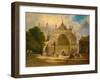 The West Front of Exeter Cathedral, C.1860-F. J. Corri-Framed Giclee Print