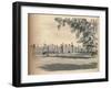 The West Front of Hampton Court Palace, 1902-Thomas Robert Way-Framed Giclee Print