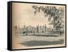The West Front of Hampton Court Palace, 1902-Thomas Robert Way-Framed Stretched Canvas