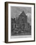 'The West Front of Jedburgh Abbey Church Roxburghshire', 1814-John Greig-Framed Giclee Print