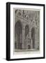 The West Front of Peterborough Cathedral in Need of Repair-Henry William Brewer-Framed Giclee Print