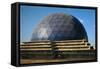 The West German Pavilion-null-Framed Stretched Canvas