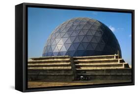 The West German Pavilion-null-Framed Stretched Canvas