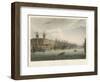 The West India Docks in the Great Age of English Trade-Rowlandson & Pugin-Framed Art Print