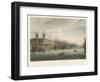 The West India Docks in the Great Age of English Trade-Rowlandson & Pugin-Framed Art Print