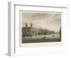 The West India Docks in the Great Age of English Trade-Rowlandson & Pugin-Framed Art Print