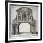 The West Prospect of Temple Bar, London, C1770-John Nixon-Framed Giclee Print