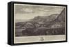 The West Prospect of the Giant's Causeway in the County of Antrim in the Kingdom of Ireland-John Drury-Framed Stretched Canvas