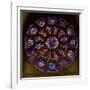 The West Rose Window, Depicting the Last Judgement-null-Framed Giclee Print