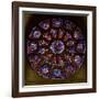 The West Rose Window, Depicting the Last Judgement-null-Framed Giclee Print