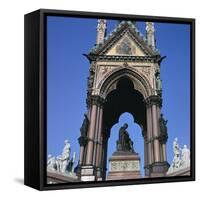 The West Side of the Albert Memorial, 19th Century-CM Dixon-Framed Stretched Canvas