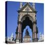 The West Side of the Albert Memorial, 19th Century-CM Dixon-Stretched Canvas